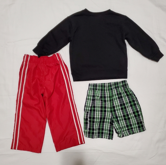 Kids Boys 2T Sweatshirt, Pants and Shorts - Picture 2 of 7